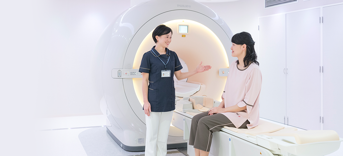 最新MR装置により診断精度の向上とスピーディーな検査を実現 脳ドック / 脳MRI