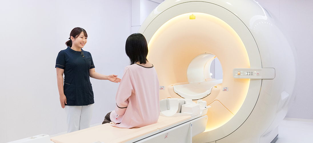 最新MR装置により診断精度の向上とスピーディーな検査を実現 脳ドック / 脳MRI